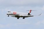 F-HMLN @ LFRB - Bombardier CRJ-1000EL NG, Short approach rwy 25L, Brest-Bretagne Airport (LFRB-BES) - by Yves-Q