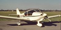 G-BGHM @ EBBR - scan from slide - by Joannes Van Mierlo
