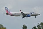 SX-NIG @ EBBR - Landing at Brussels Airport.