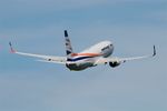 OK-TVW @ LFRB - Boeing 737-86Q, Take off rwy 07R, Brest-Bretagne airport (LFRB-BES) - by Yves-Q