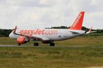 OE-IVL @ LFRB - Airbus A320-214, Take off run rwy 25L, Brest-Bretagne airport (LFRB-BES) - by Yves-Q