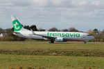 F-GZHE @ LFRB - Boeing 737-8K2, Taxiing rwy 25L, Brest-Bretagne airport (LFRB-BES) - by Yves-Q