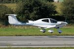 F-HASP @ LFRB - Diamond DA-40 Diamond Star, Landing rwy 07R, Brest-Bretagne airport (LFRB-BES) - by Yves-Q