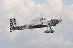 G-SOUT @ EGFH - Visiting aircraft (Raven 5) departing Runway 28. - by Roger Winser