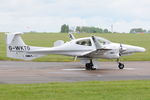 G-WKTG @ EGSH - Leaving Norwich. - by keithnewsome