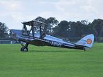G-ANRF @ EGLM - De Havilland DH-82A Tiger Moth at White Waltham. - by moxy