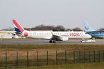 F-HBLA @ LFRB - Embraer 195LR, Push back, Brest-Bretagne airport (LFRB-BES) - by Yves-Q