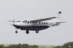 F-HFTS @ LFRB - Textron Aviation Inc. Grand Caravan 208B, On final rwy 25L, Brest-Bretagne airport (LFRB-BES) - by Yves-Q