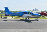 G-FPRD @ EGTF - Cirrus SR22 at Fairoaks. Ex N491FR - by moxy