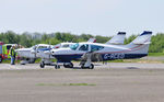 G-RCED @ EGFH - Visiting Commander 114. - by Roger Winser