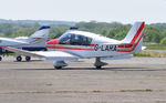 G-LARA @ EGFH - Visiting Robin Regent. - by Roger Winser