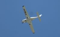 2-SKYZ - Flying over our picnic site today 31st May 2021 - presumably headed for Southampton(Eastleigh) Airport - by Roy Honeybone