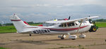N366MA @ KDVN - On the General Aviation Ramp - by Floyd Taber