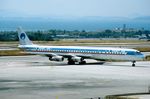 F-GDPS @ LGAT - Arrival of Point Air DC-8-61 - by FerryPNL