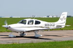 N663CD @ EGSH - Arriving at Norwich. - by keithnewsome