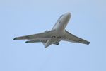 185 @ LFRJ - Dassault Falcon 10MER, Take off rwy 26, Landivisiau Naval Air Base (LFRJ) - by Yves-Q