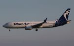 YR-MXA @ EGLL - Arriving at LHR in the evening sun