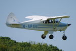 G-APXU @ X3CX - Landing at Northrepps. - by Graham Reeve