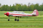 G-YAKF @ EGSM - Landing at Beccles. - by Graham Reeve