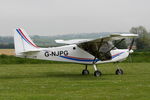 G-NJPG @ X3CX - Just landed at Northrepps.
