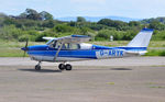 G-ARYK @ EGFH - Resident Skyhawk. - by Roger Winser