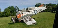 137653 - Taken by me from the road. In a front yard in Morgan County Tn. On the corner @ Hw 62 and 1850 Fairview Rd. Oliver Springs Tn. 37840. I would guess its for attention for what appears to be a machinery business behind the home. - by Josh Easterday