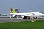 TC-ACM @ LOWL - ACT Airlines Boeing 747-400ER(F/SCD) - by Thomas Ramgraber