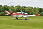 N30VT @ EGLD - Beech V35B Bonanza at Denham. - by moxy