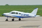 G-BFMG @ EGSH - Parked at Norwich with later colour scheme. - by keithnewsome