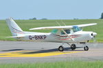 G-BNKP @ EGSH - Leaving Norwich for Clacton. - by keithnewsome