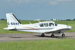 G-BBHF @ EGSH - Leaving Norwich. - by keithnewsome