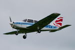 G-GFCA @ EGSH - Landing at Norwich. - by Graham Reeve