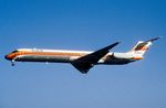 N947PS @ KLAX - Arrival of PSA MD82 - by FerryPNL