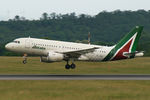 EI-IME @ LOWW - Alitalia Airbus A319 - by Thomas Ramgraber