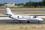 P4-BSA @ LMML - Cessna 560 Citation Ultra P4-BSA Brownstone Aviation - by Raymond Zammit