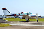 N1951M @ KLAL - N1951M   Beech 95-B55 Baron [TC-2255] Lakeland-Linder~N 05/04/2017 - by Ray Barber