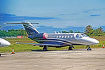 F-HRSC @ EGPE - F-HRSC   Cessna CitationJet CJ2 [525A-0355] (Socri-Aereo) Inverness (Dalcross)~G 26/06/2019 - by Ray Barber
