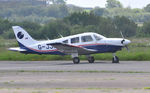 G-JJAN @ EGFH - Visiting Cherokee Archer II. - by Roger Winser