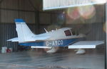 G-AYCO @ X3LS - In the hangar at Little Snoring, Norfolk - by Chris Holtby