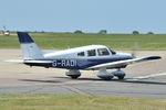 G-RADI @ EGSH - Leaving Norwich. - by keithnewsome