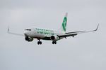 F-GZHJ @ LFRB - Boeing 737-86J, Short approach rwy 25L, Brest-Bretagne Airport (LFRB-BES) - by Yves-Q