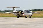 1135 @ LFRJ - Saab 105OE, Taxiing to flight line, Landivisiau Naval Air Base (LFRJ) Tiger Meet 2017 - by Yves-Q