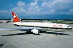 HB-IHL @ LSGG - Swissair DC-10-30 departing - by FerryPNL