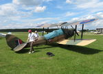 G-AXXV @ EGLM - Being prepared for flight at its home base at White Waltham, Berkshire - by Chris Holtby