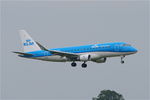 PH-EXH @ EGSH - Landing at Norwich. - by Graham Reeve