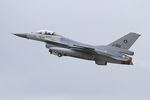 J-001 @ LFRJ - Fokker F-16AM Fighting Falcon, Climbing from rwy 26, Landivisiau Naval Air Base (LFRJ) Tiger Meet 2017 - by Yves-Q