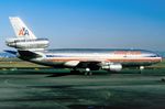 N111AA @ KSFO - American DC10-10 taxiing past - by FerryPNL