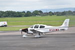 N120MX @ EGBJ - N120MX at Gloucestershire Airport. - by andrew1953