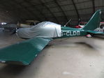 G-CLDB @ EGLM - Parked and covered in the hangar at White Waltham, Berkshire - by Chris Holtby