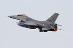 J-016 @ LFRJ - General Dynamics F-16AM Fighting Falcon, Take off rwy 26, Landivisiau Naval Air Base (LFRJ) Tiger Meet 2017 - by Yves-Q